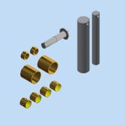 [RM-AFB-0402] Boom Pins & Bushings Repair Kit, Complete (RM-AFB-0190)